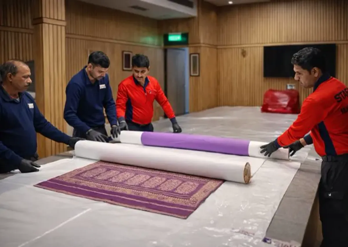 International Movement of 71 Textile Masterpieces to Moscow