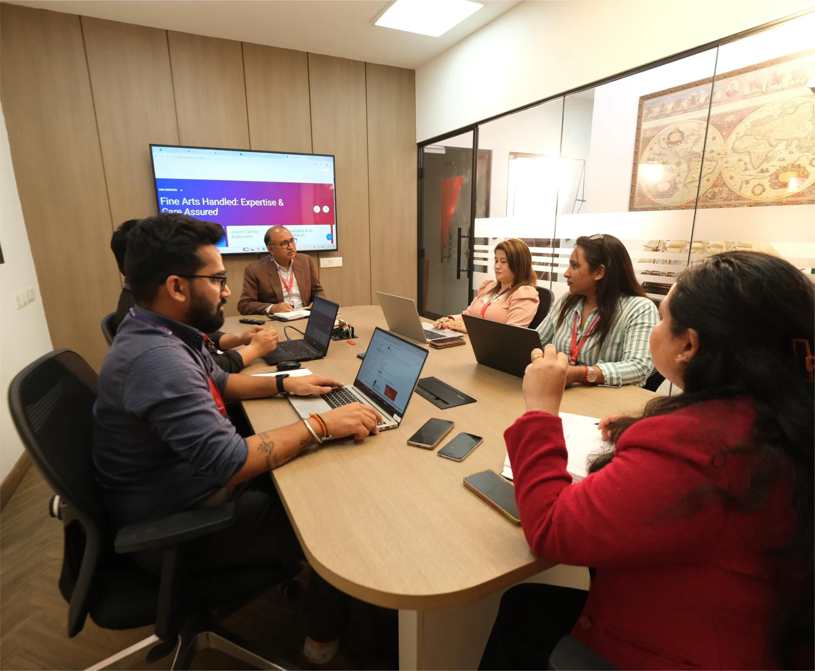 Star Worldwide Group team members at work