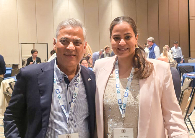 Star Worldwide Group representative networking with an industry partner at the ARTIM 2026 Meeting in Texas, USA